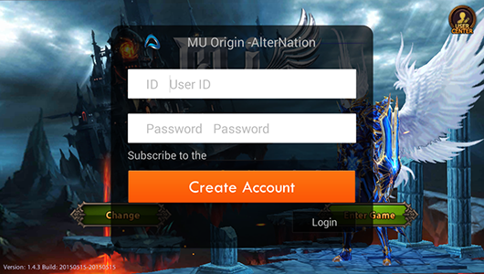 แบบฟอร์มสมัครสมาชิก MU Origin